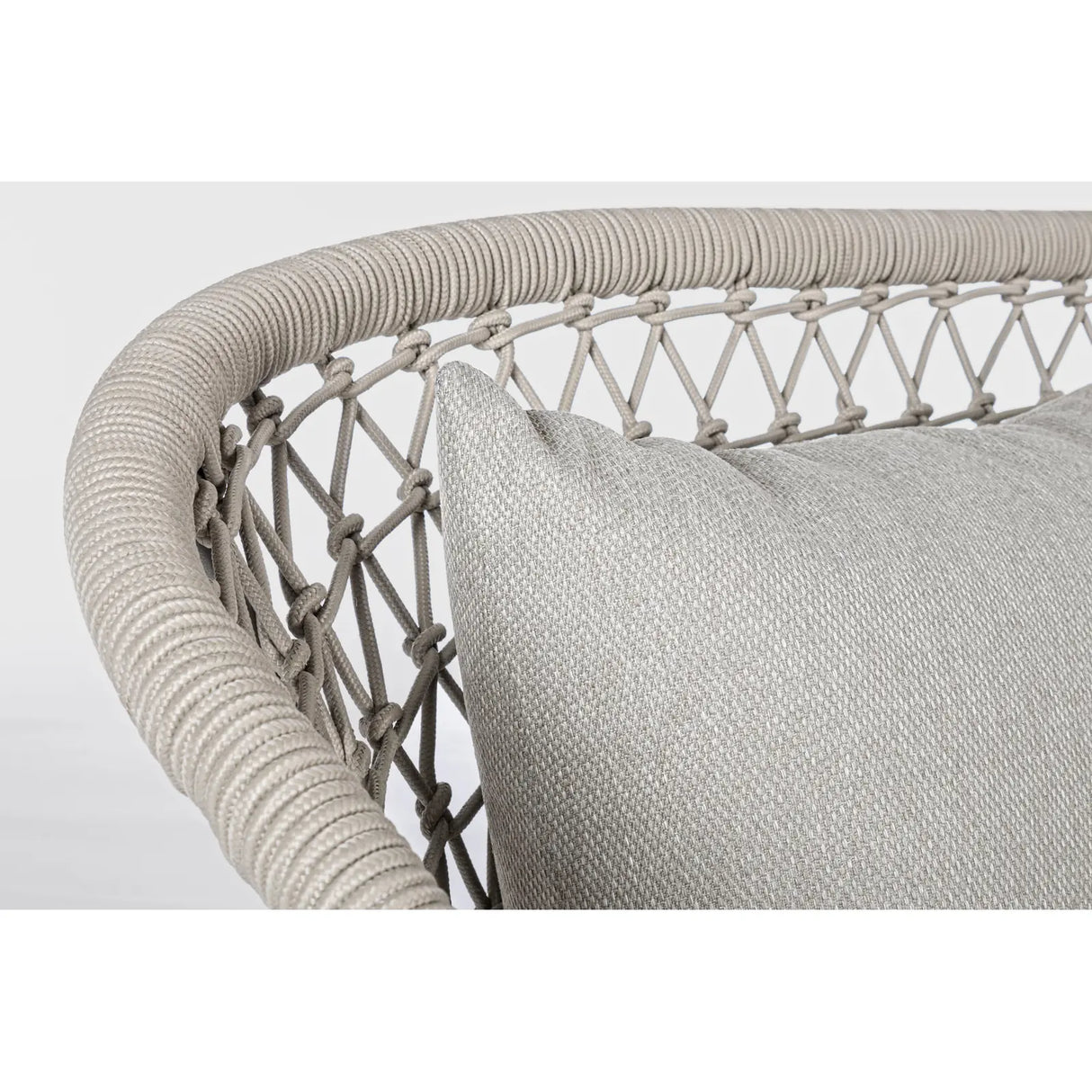 Garten-Sofa 2-Sitzer mit Kissen Sand Cuyen - ZEN ZONE Furniture