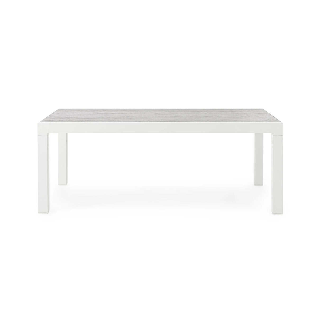 Garten Couchtisch 50x50 Weiß JX11 Kledi - ZEN ZONE Furniture