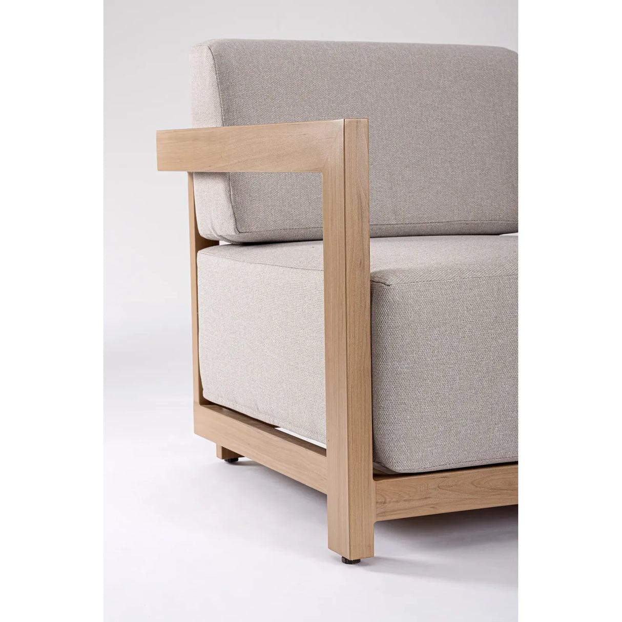 Gartenlounge Set 4er Set Theseus Natur - ZEN ZONE Furniture