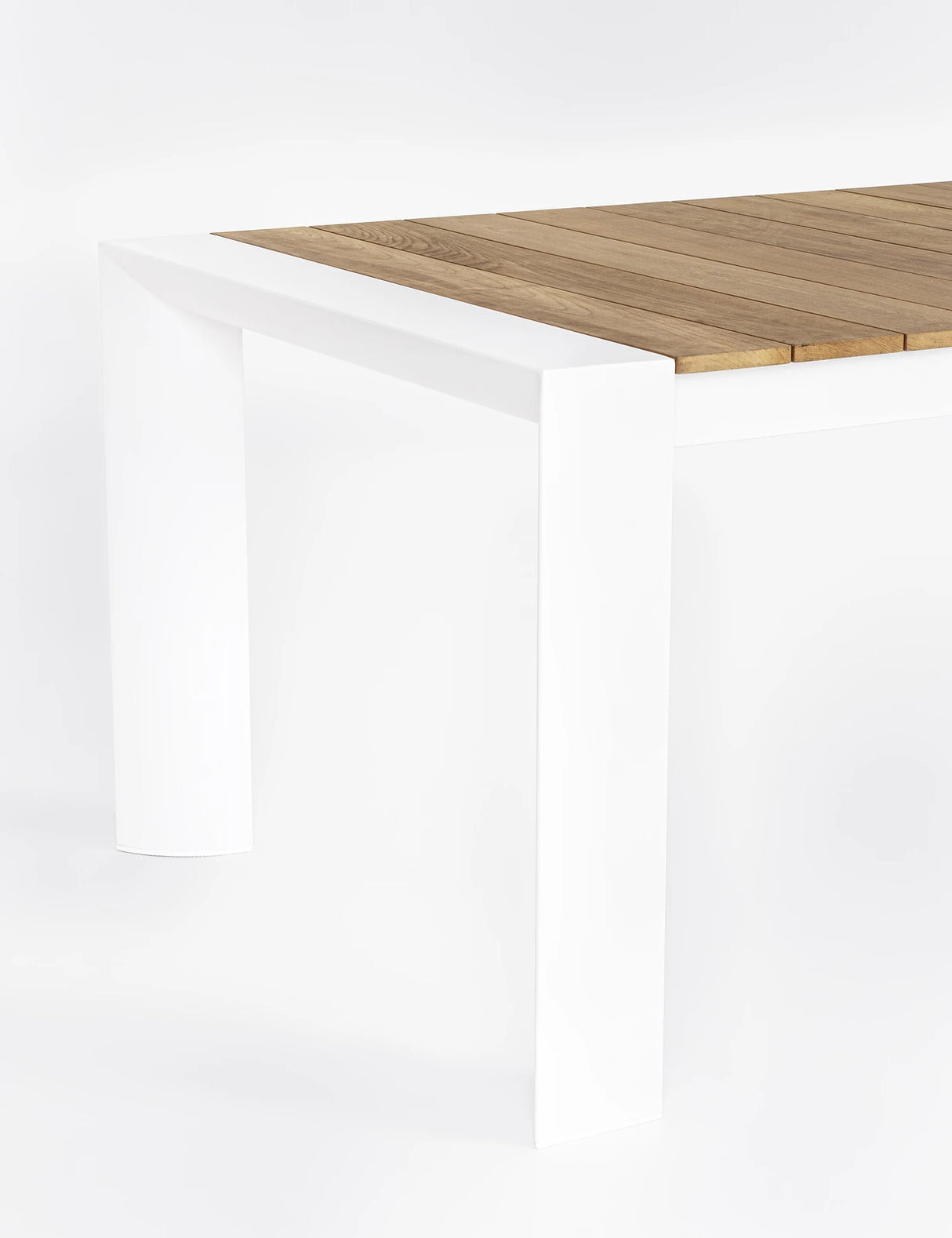 Gartentisch ausziehbar 228/294x100 Weiß GK50 Cameron - ZEN ZONE Furniture