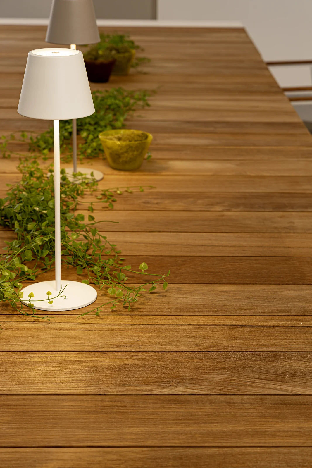 Gartentisch ausziehbar 228/294x100 Weiß GK50 Cameron - ZEN ZONE Furniture