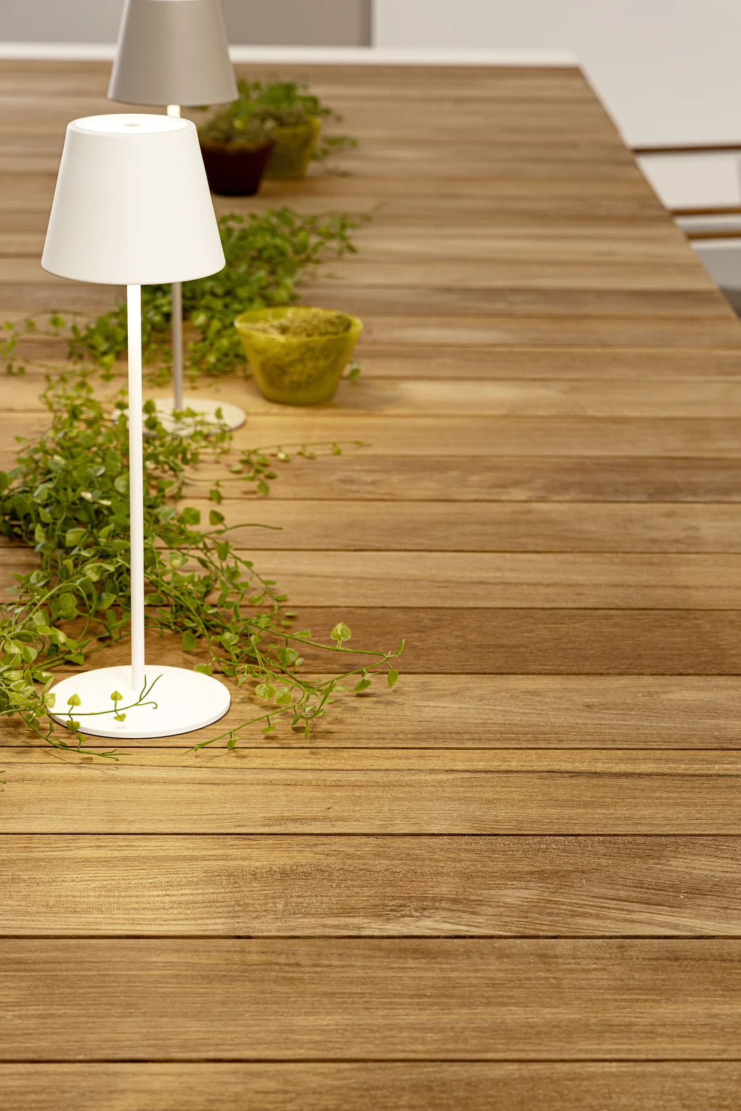 Gartentisch ausziehbar 253/319/384x110 Weiß GK50 Cameron - ZEN ZONE Furniture