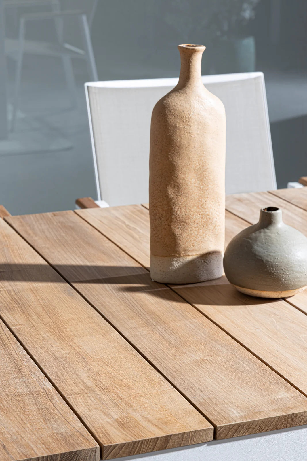 Gartentisch 180x90 Weiß GK50 Cameron - ZEN ZONE Furniture