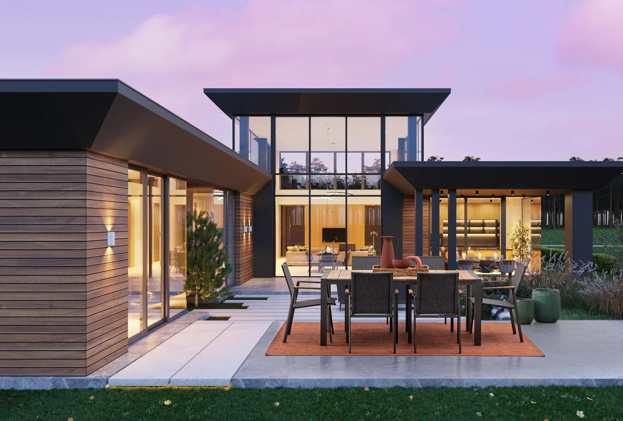 Gartentisch 180x90 Anthrazit GK52 Cameron - ZEN ZONE Furniture