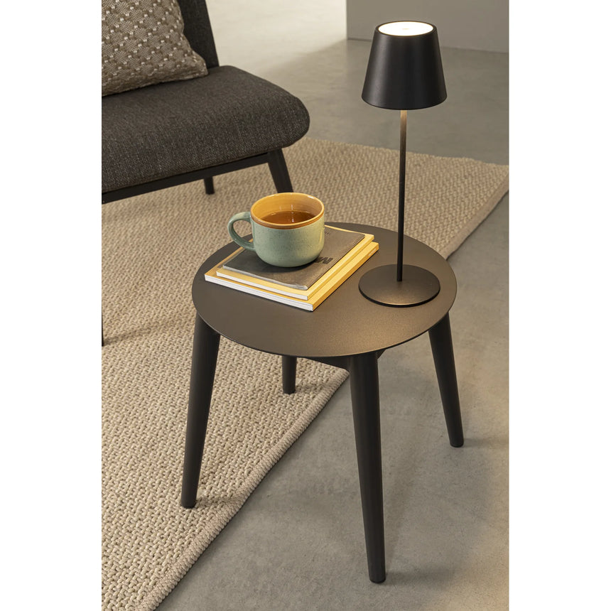 Garten Balkon-Set 3 mit Kissen Anthrazit WG21 Isabela - ZEN ZONE Furniture