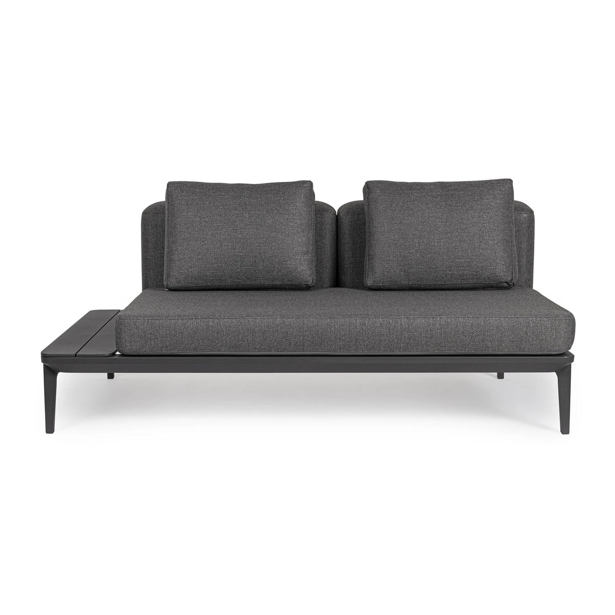Lounge Garten-Sofa 2-Sitzer Matrix Anthrazit WG21 - ZEN ZONE Furniture