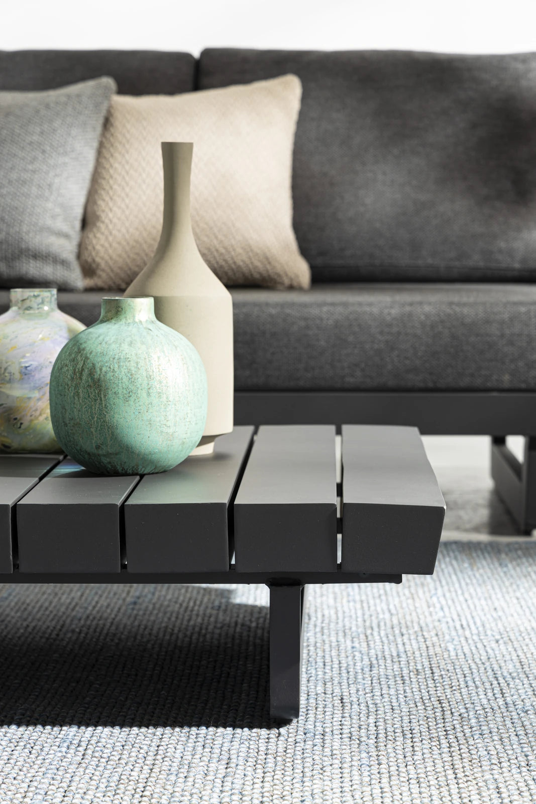 Garten Couchtisch 126x73.5 Anthrazit WG21 Infinity - ZEN ZONE Furniture