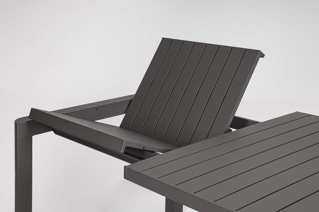 Gartentisch ausziehbar 180-240x100 Anthrazit CX23 Kiplin - ZEN ZONE Furniture