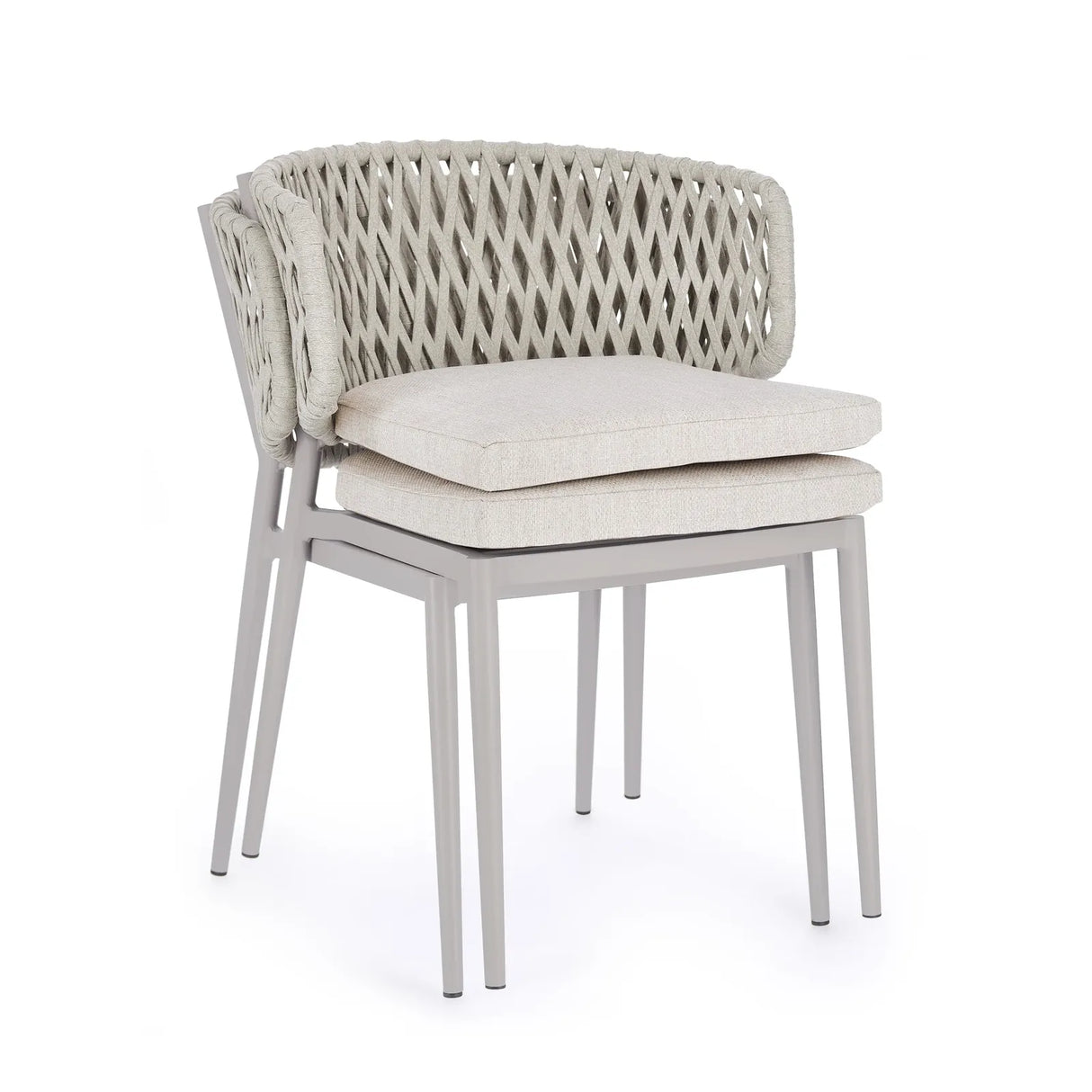 Gartenstuhl mit Kissen Noelia Moon WG24 - ZEN ZONE Furniture