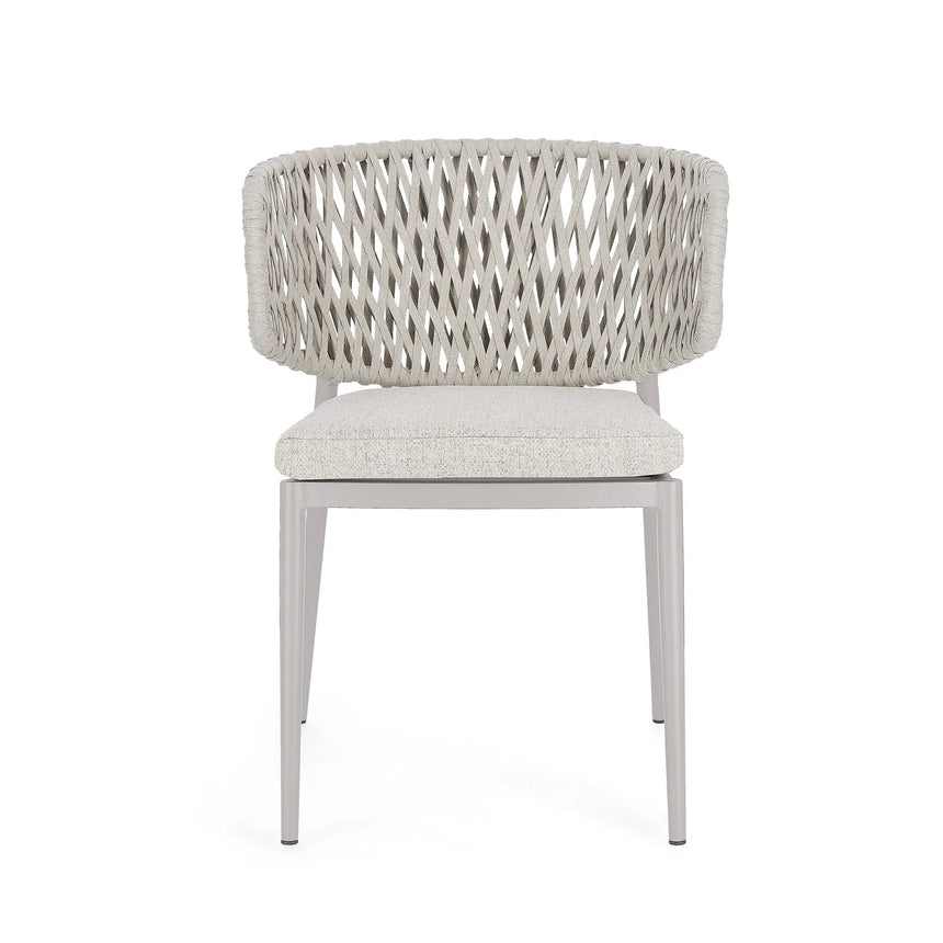 Gartenstuhl mit Kissen Noelia Moon WG24 - ZEN ZONE Furniture