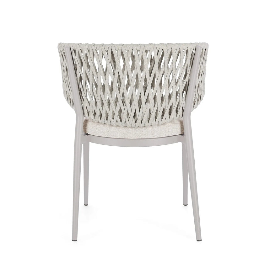 Gartenstuhl mit Kissen Noelia Moon WG24 - ZEN ZONE Furniture
