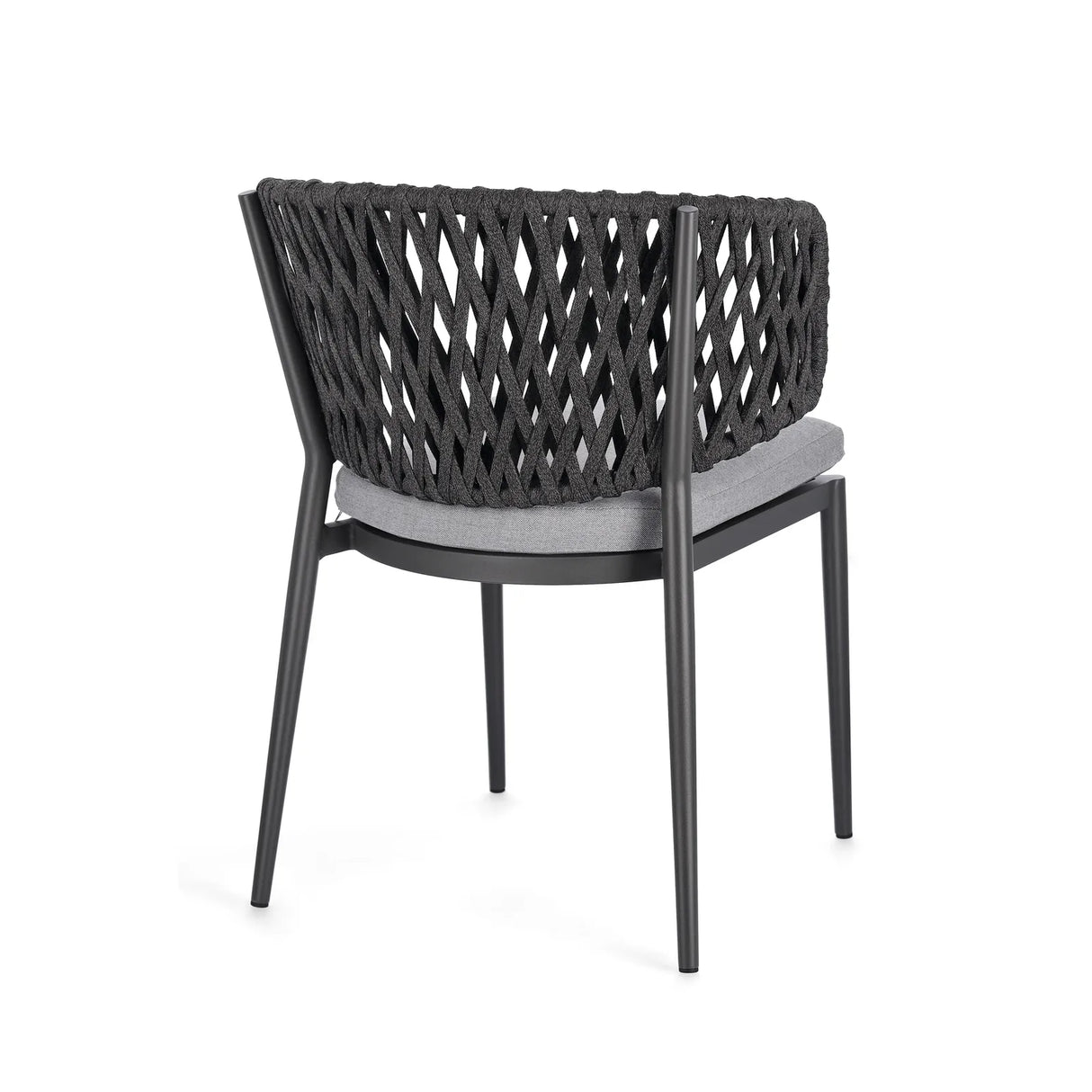 Gartenstuhl mit Kissen Noelia Anthrazit WG21 - ZEN ZONE Furniture