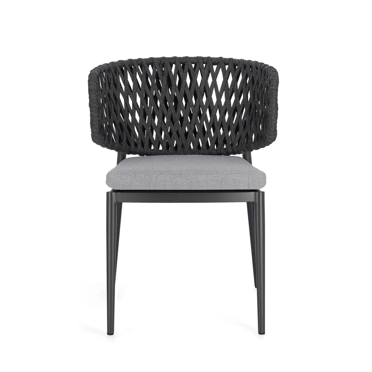 Gartenstuhl mit Kissen Noelia Anthrazit WG21 - ZEN ZONE Furniture