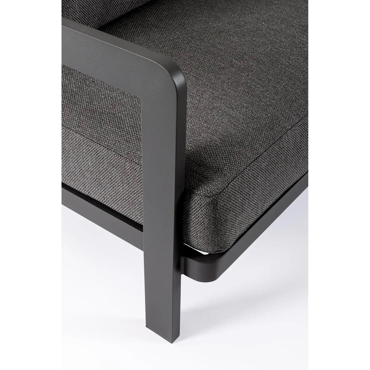 Gartenlounge Set 4er mit Kissen Presley Anthrazit WG21 - ZEN ZONE Furniture