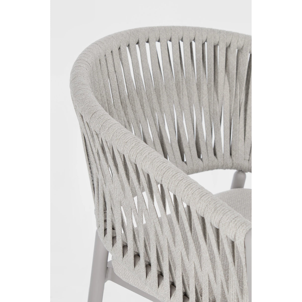 Gartenstuhl mit Armlehne und Kissen Florencia Moon WG24 - ZEN ZONE Furniture