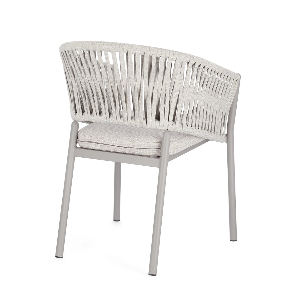 Gartenstuhl mit Armlehne und Kissen Florencia Moon WG24 - ZEN ZONE Furniture