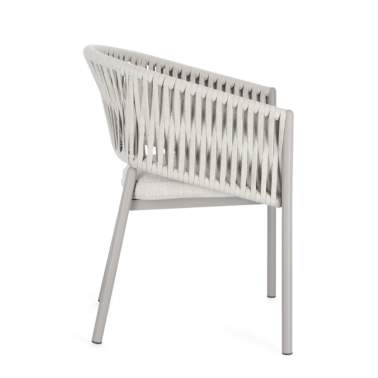 Gartenstuhl mit Armlehne und Kissen Florencia Moon WG24 - ZEN ZONE Furniture