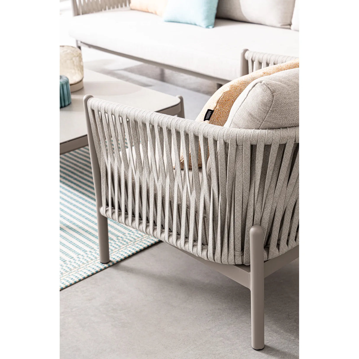 Outdoor Sessel mit Kissen Florencia Moon WG24 - ZEN ZONE Furniture