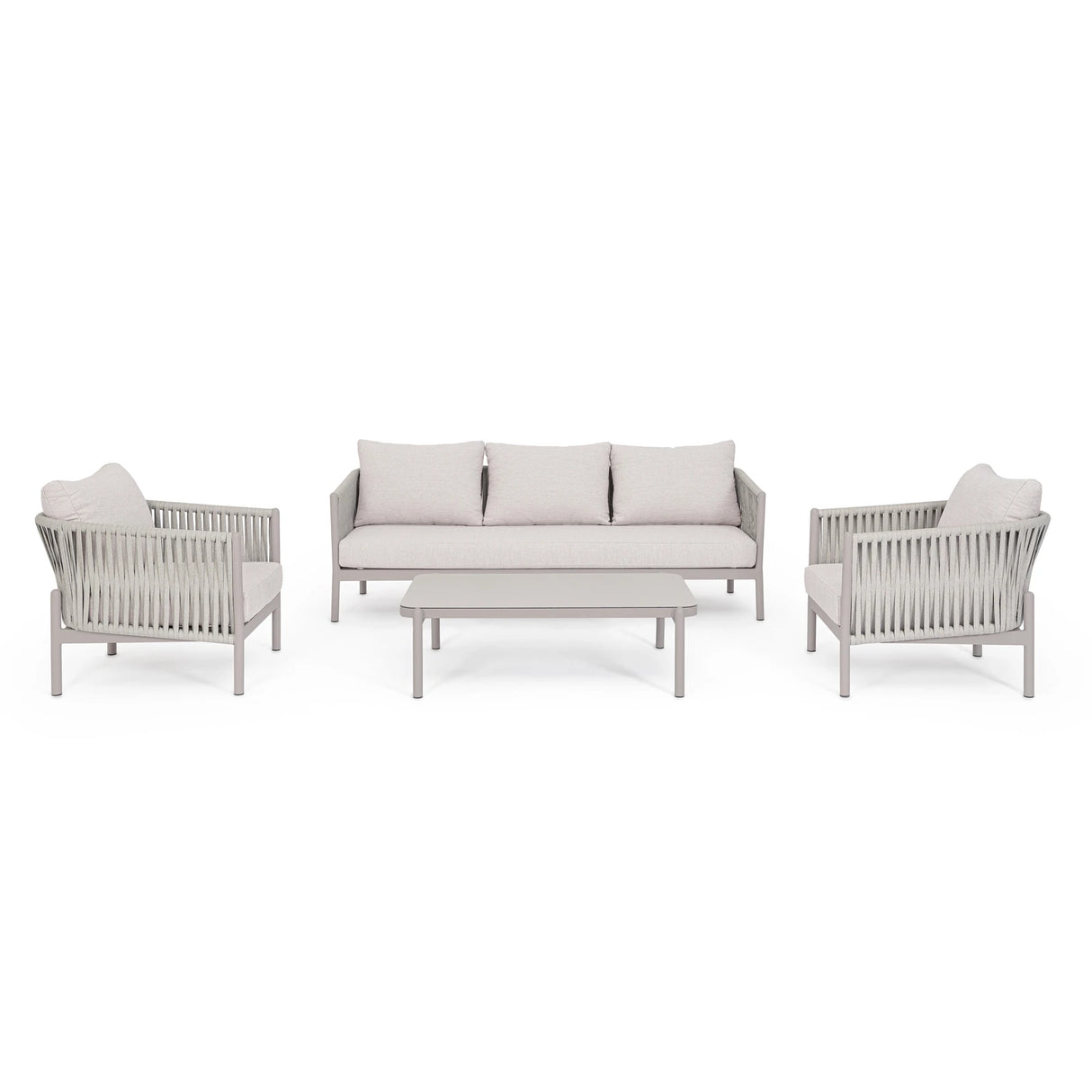 Garten-Sofa 3-Sitzer mit Kissen Florencia Moon WG24 - ZEN ZONE Furniture