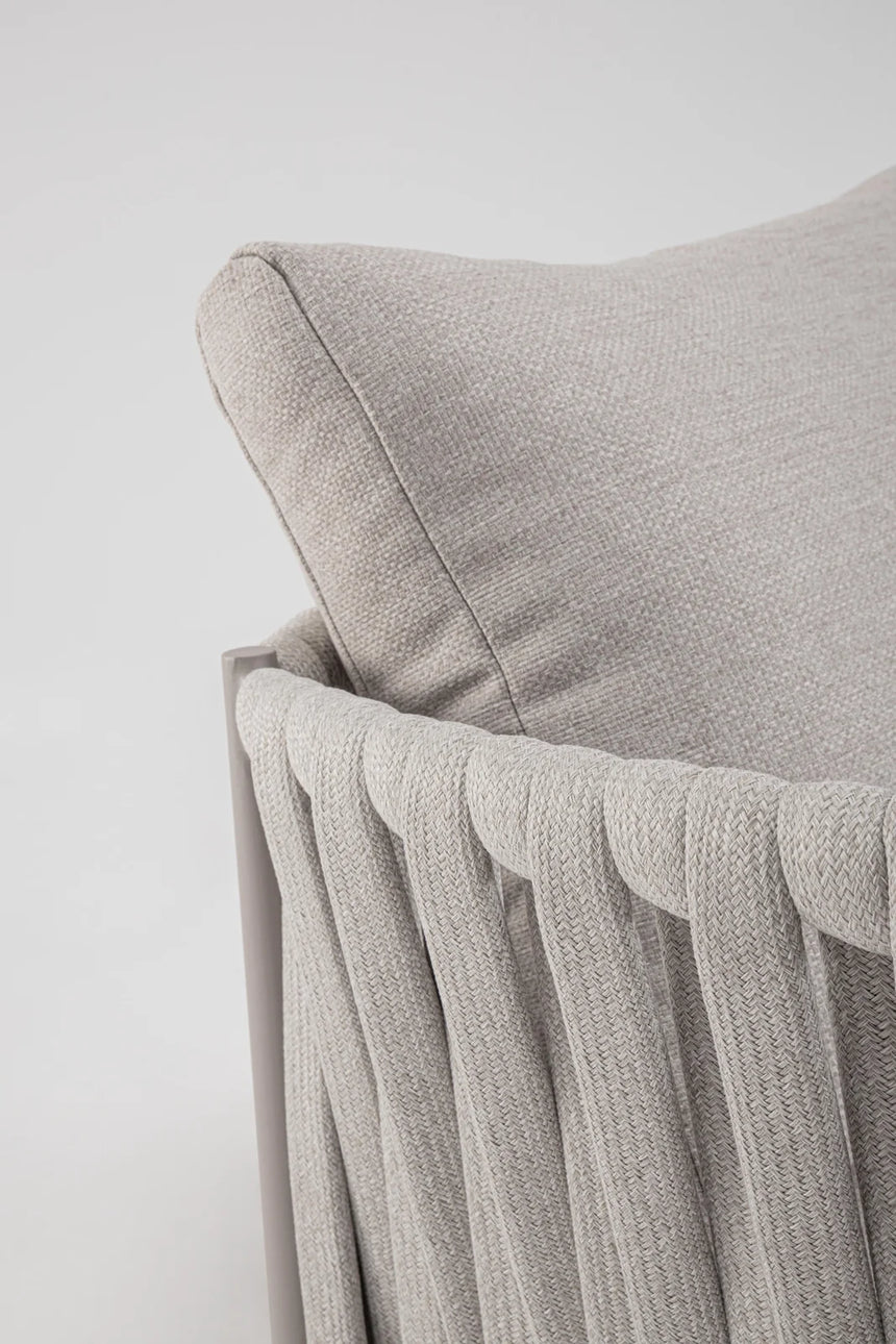 Outdoor Sessel mit Kissen Jacinta Moon WG24 - ZEN ZONE Furniture