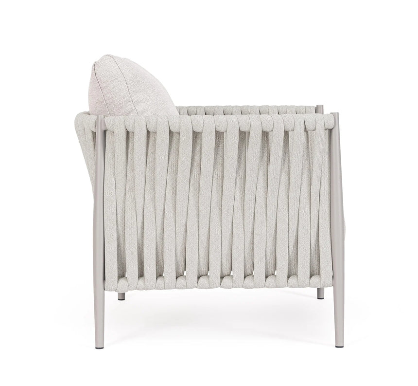 Outdoor Sessel mit Kissen Jacinta Moon WG24 - ZEN ZONE Furniture