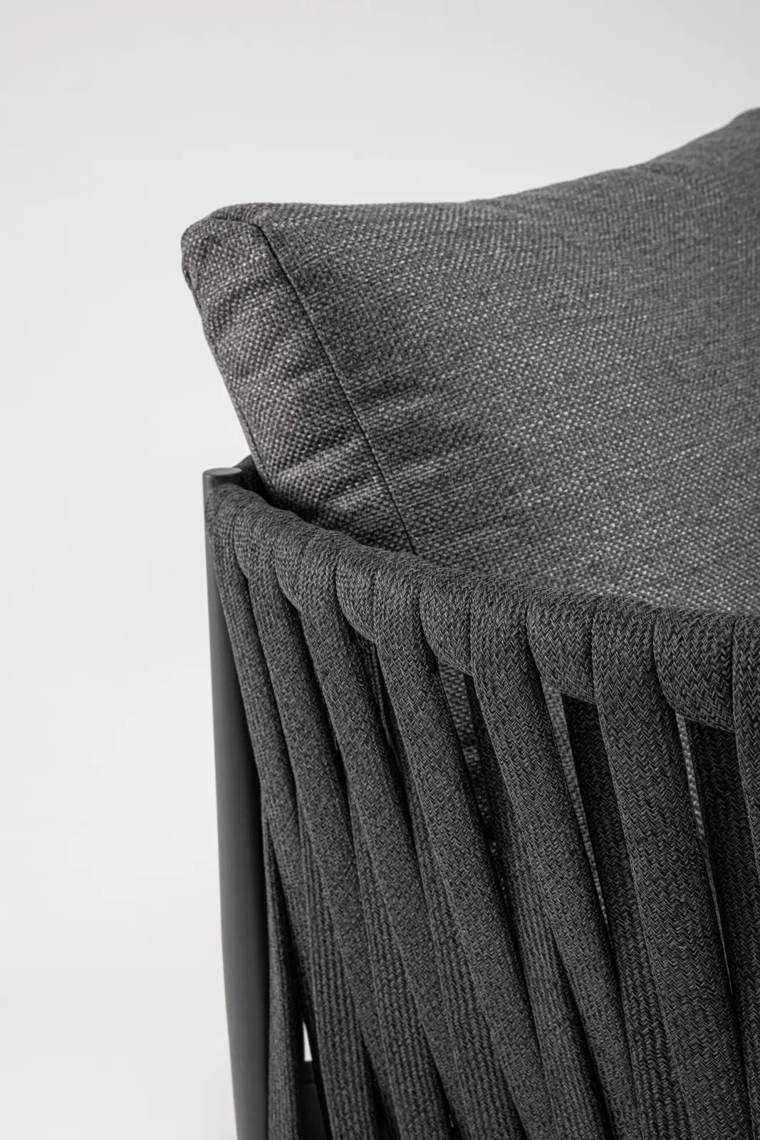 Outdoor Sessel 3er Platz mit Kissen Jacinta Anthrazit WG21 - ZEN ZONE Furniture