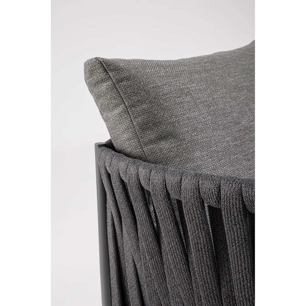 Garten-Sofa 3-Sitzer mit Kissen Jacinta Anthrazit WG21 - ZEN ZONE Furniture