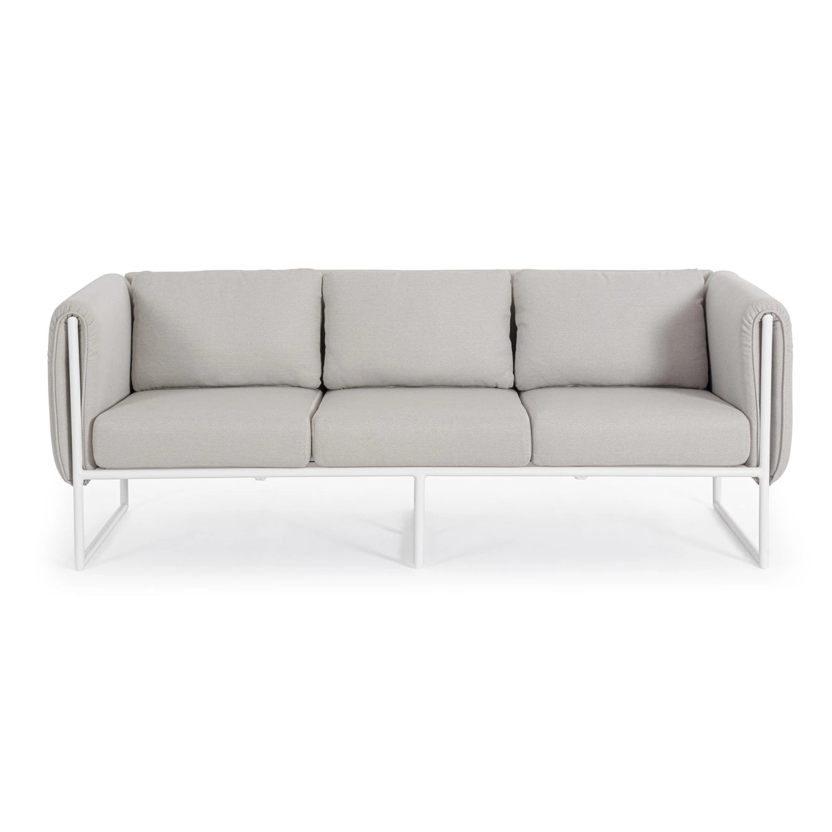 Garten-Sofa 3-Sitzer mit Kissen Pixel Sand - ZEN ZONE Furniture