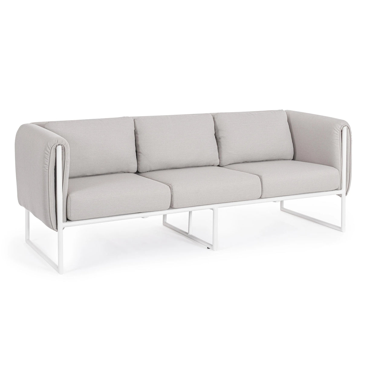 Garten-Sofa 3-Sitzer mit Kissen Pixel Sand - ZEN ZONE Furniture