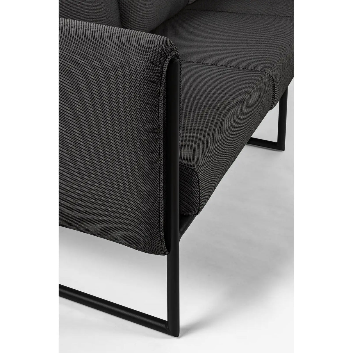 Garten-Sofa 3-Sitzer mit Kissen Pixel Anthrazit - ZEN ZONE Furniture