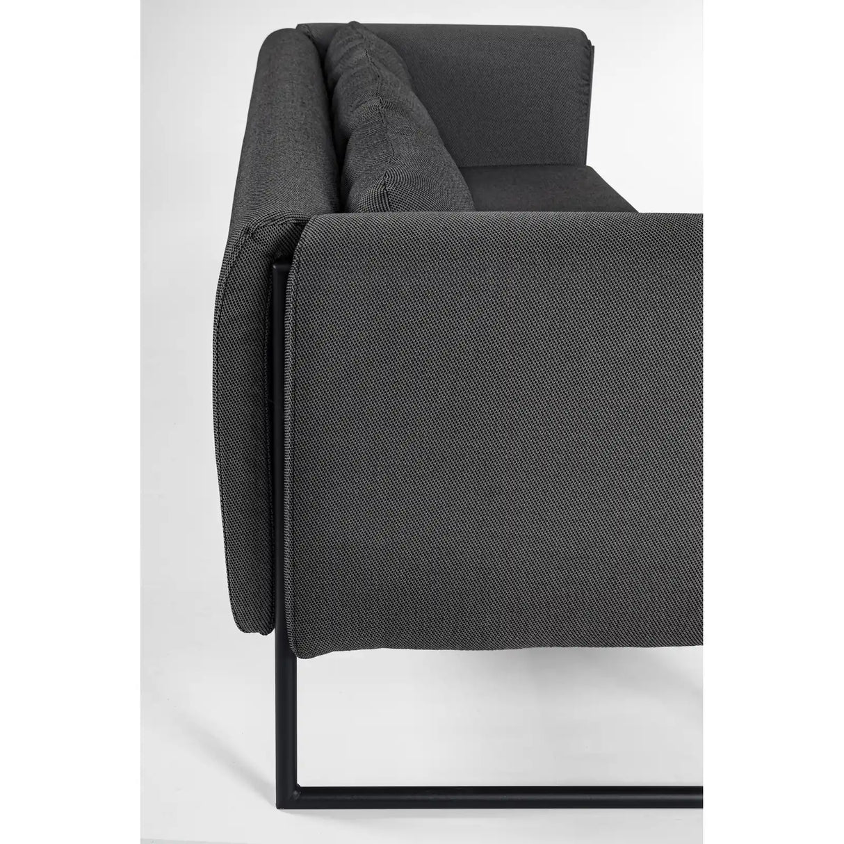 Garten-Sofa 3-Sitzer mit Kissen Pixel Anthrazit - ZEN ZONE Furniture