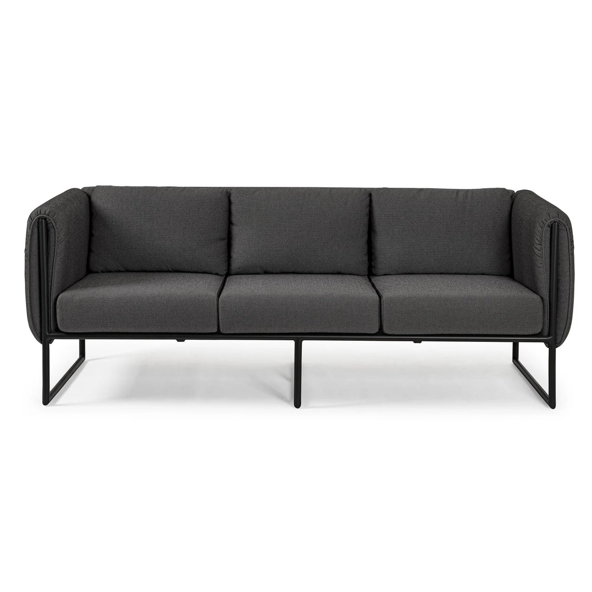 Garten-Sofa 3-Sitzer mit Kissen Pixel Anthrazit - ZEN ZONE Furniture