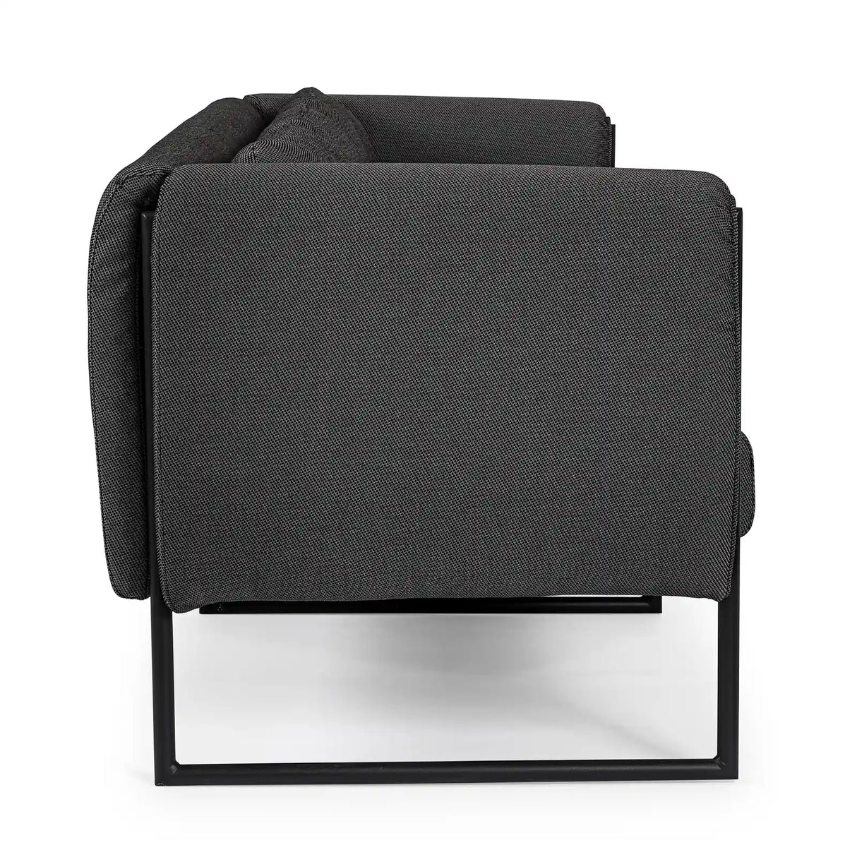 Garten-Sofa 3-Sitzer mit Kissen Pixel Anthrazit - ZEN ZONE Furniture