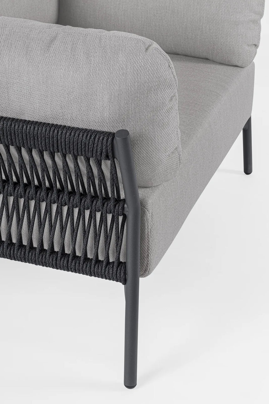 Outdoor Sessel mit Kissen Pardis Anthrazit QS22/Graphit - ZEN ZONE Furniture