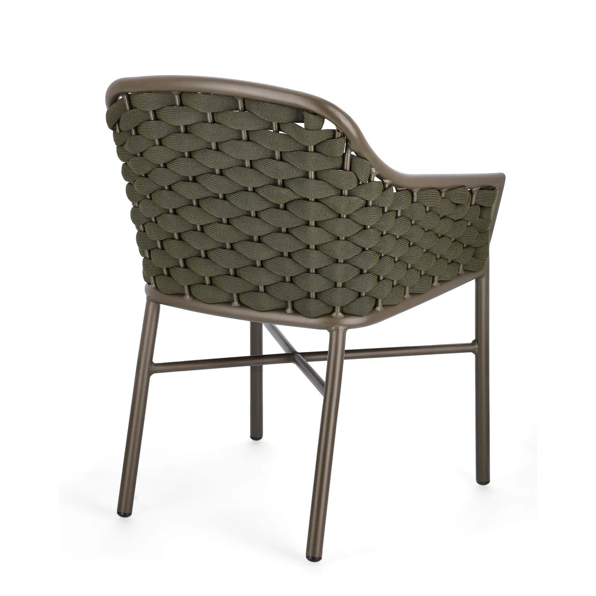 Gartenstuhl mit Armlehne und Kissen Everly Olive QS24 - ZEN ZONE Furniture