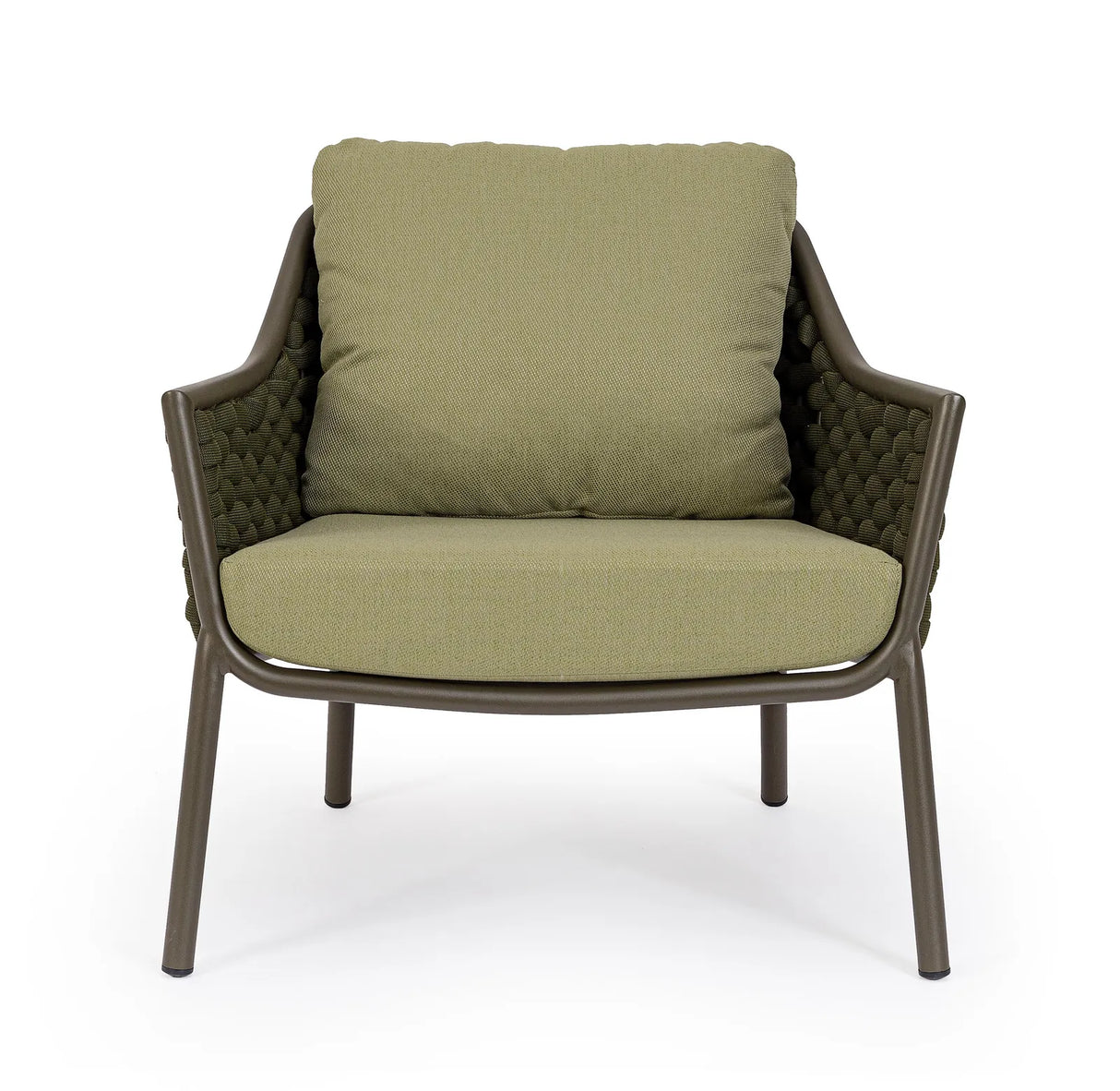 Outdoor Sessel mit Kissen Everly Olive QS24 - ZEN ZONE Furniture