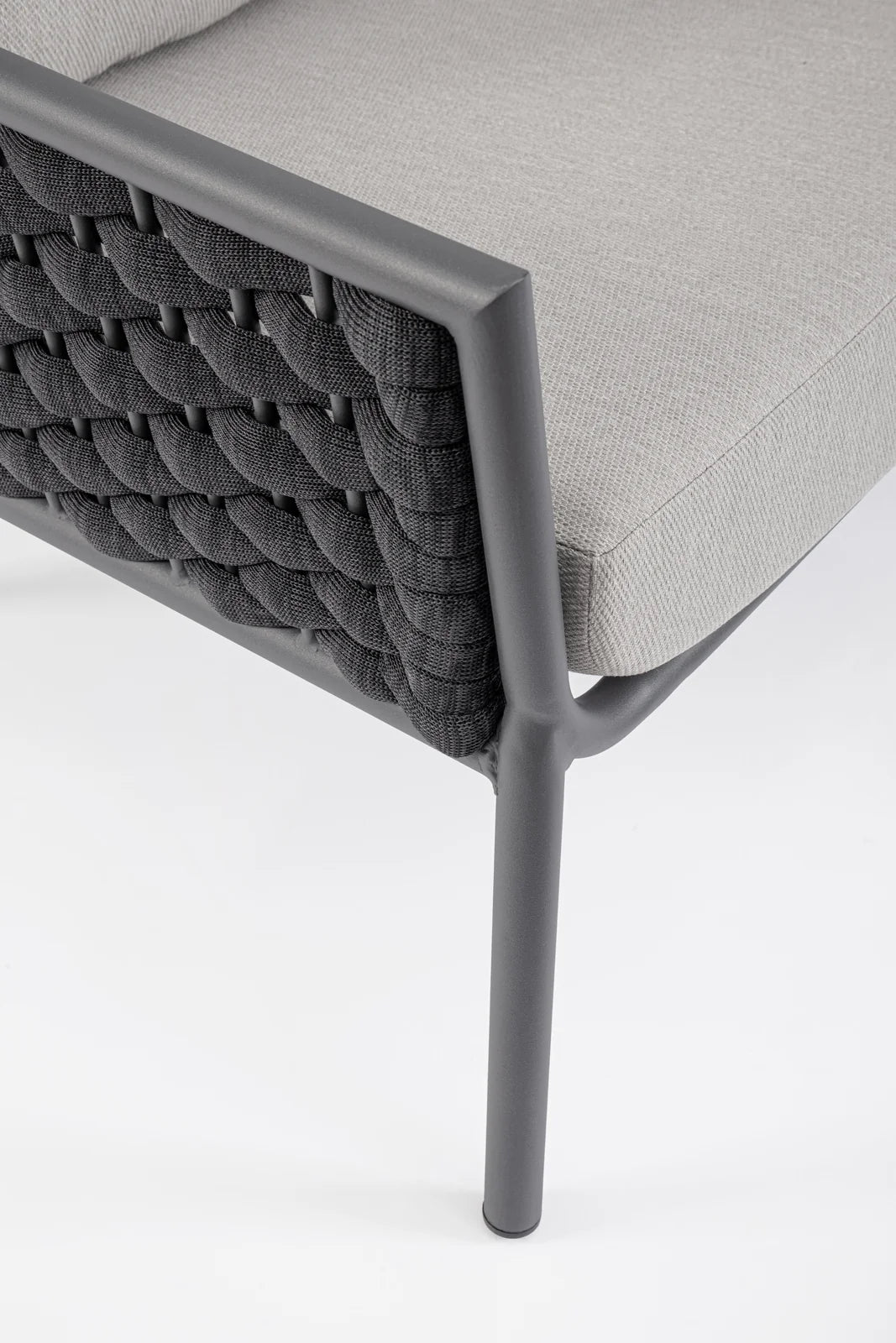 Garten-Sofa 2-Sitzer mit Kissen Everly QS22/Graphit - ZEN ZONE Furniture