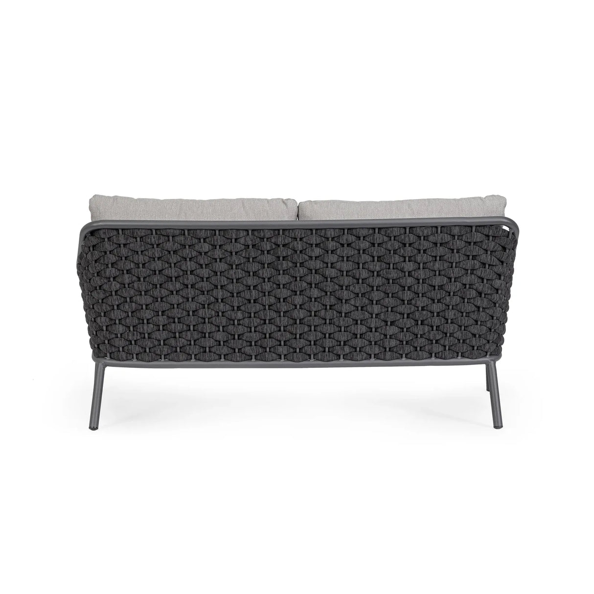 Garten-Sofa 2-Sitzer mit Kissen Everly QS22/Graphit - ZEN ZONE Furniture