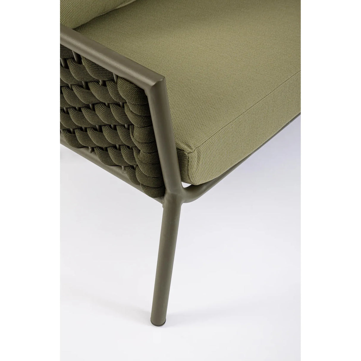 Garten-Sofa 2-Sitzer mit Kissen Everly Olive QS24 - ZEN ZONE Furniture