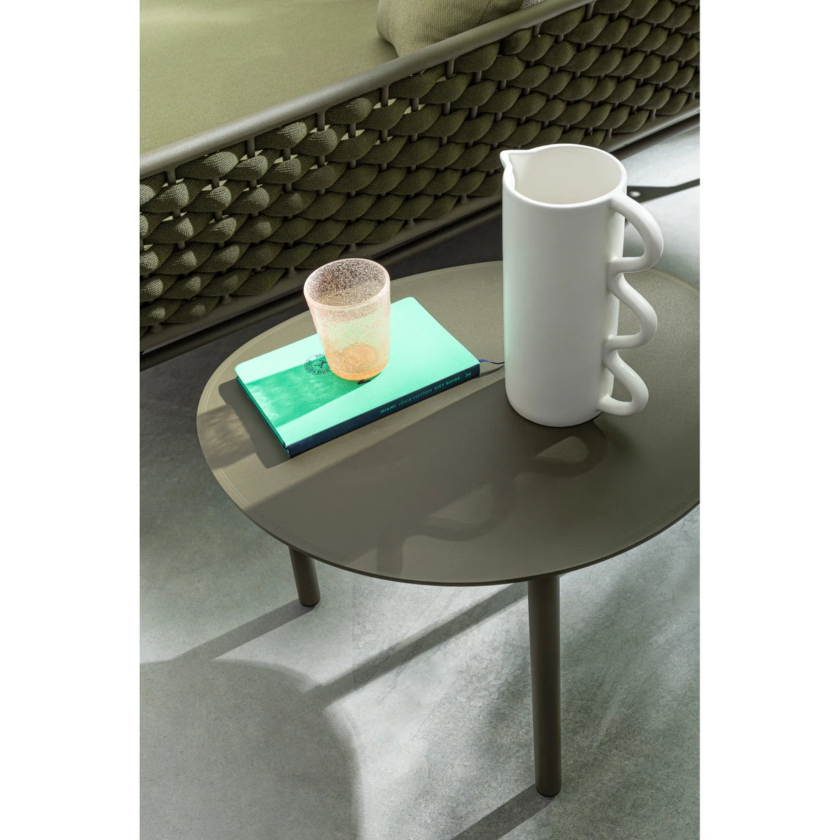 Outdoor Daybed mit Kissen Everly Olive QS24 - ZEN ZONE Furniture