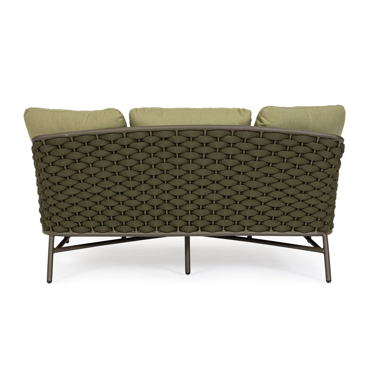 Outdoor Daybed mit Kissen Everly Olive QS24 - ZEN ZONE Furniture