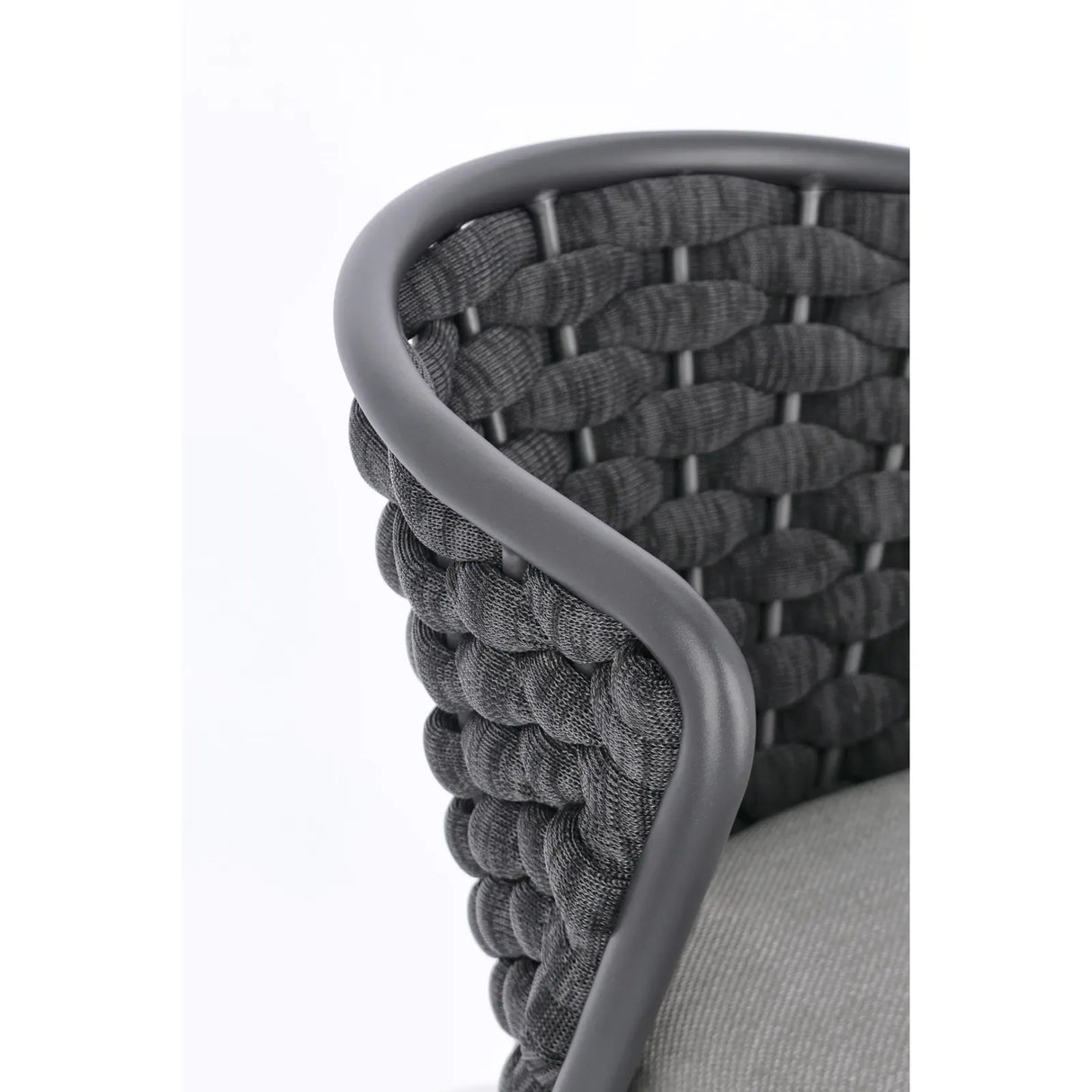 Gartenstuhl mit Kissen Harlow Anthrazit QS22/Graphit - ZEN ZONE Furniture