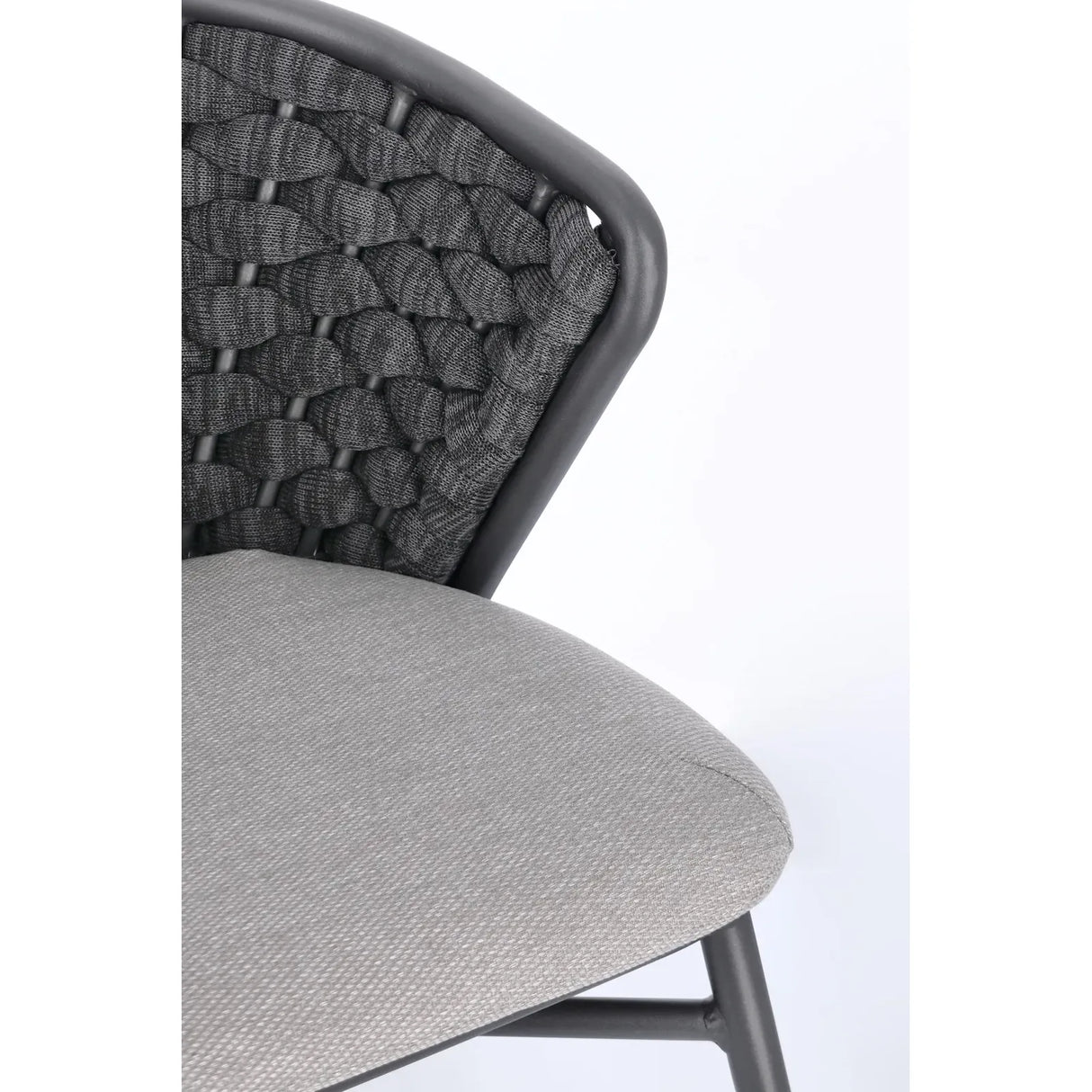 Gartenstuhl mit Kissen Harlow Anthrazit QS22/Graphit - ZEN ZONE Furniture