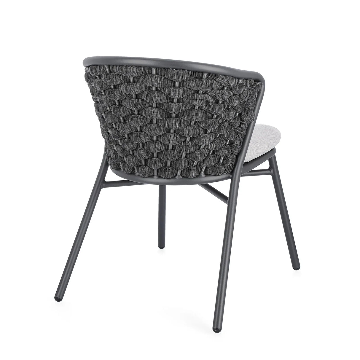 Gartenstuhl mit Kissen Harlow Anthrazit QS22/Graphit - ZEN ZONE Furniture