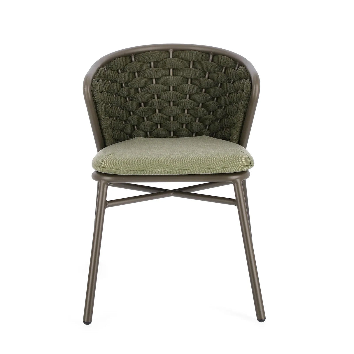 Gartenstuhl mit Kissen Harlow Olive QS24 - ZEN ZONE Furniture