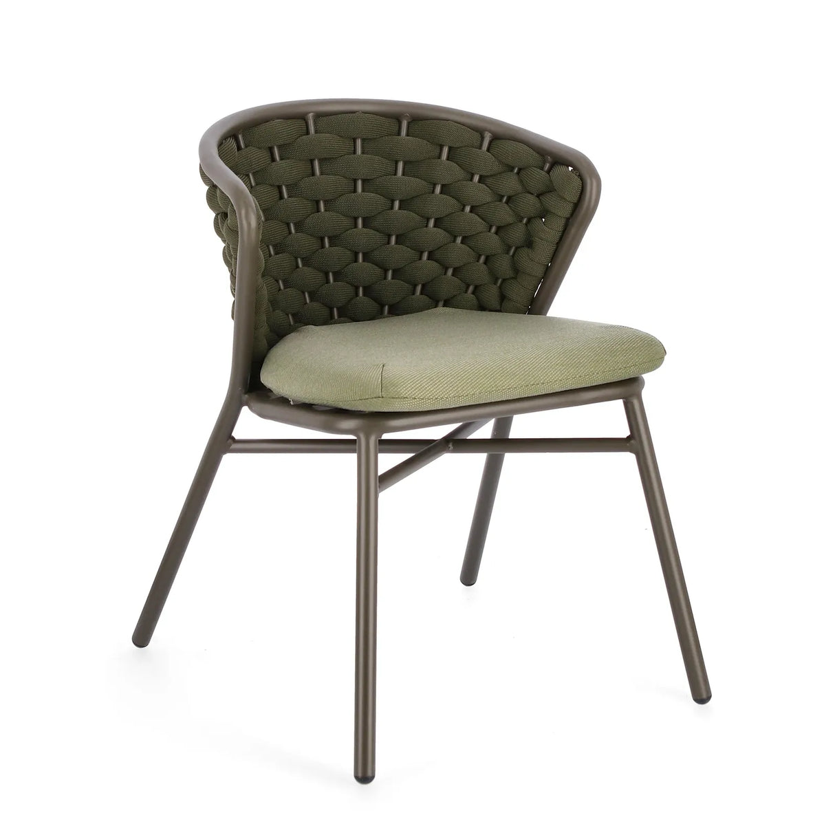 Gartenstuhl mit Kissen Harlow Olive QS24 - ZEN ZONE Furniture