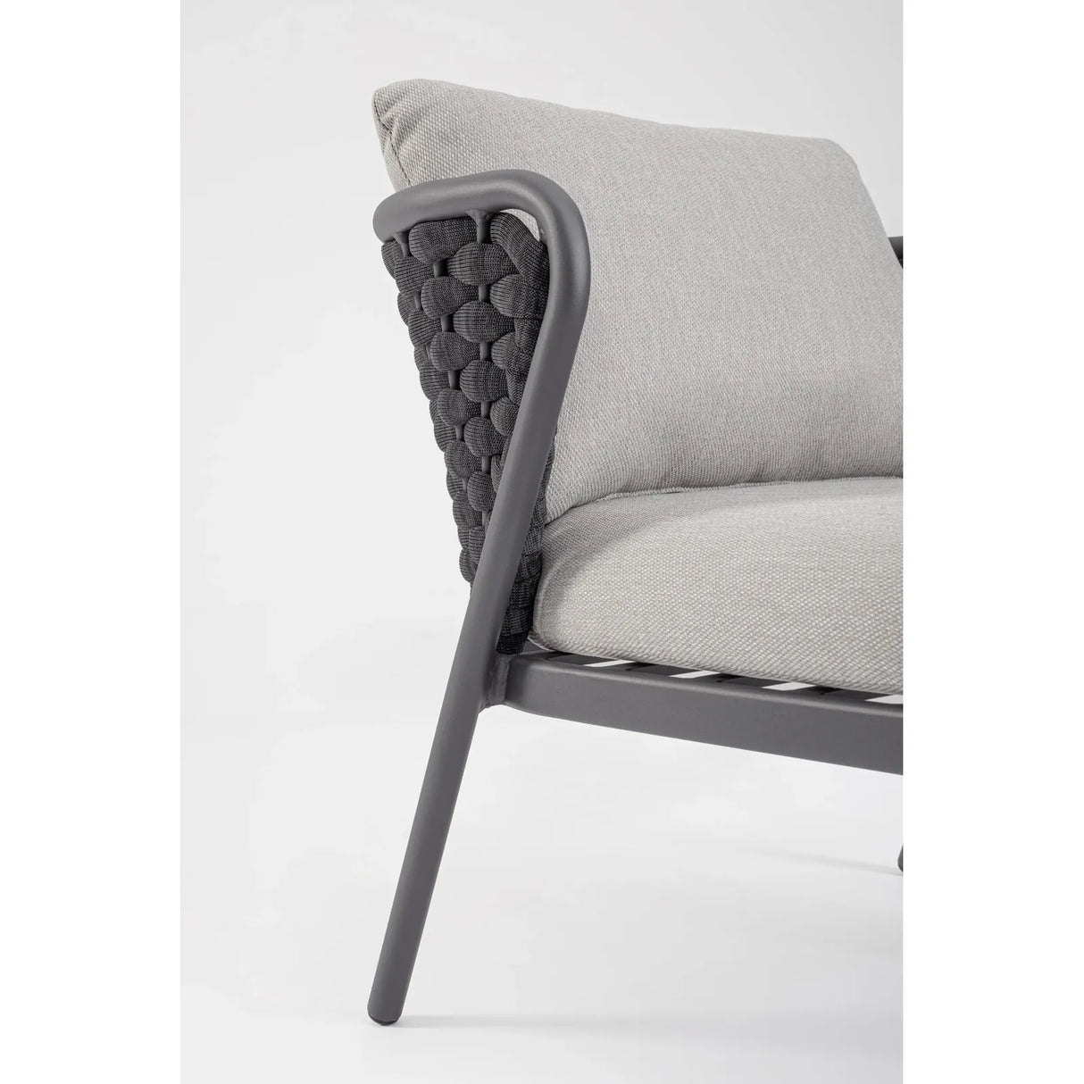 Gartenstuhl mit Kissen Harlow Anthrazit QS22/Graphit - ZEN ZONE Furniture