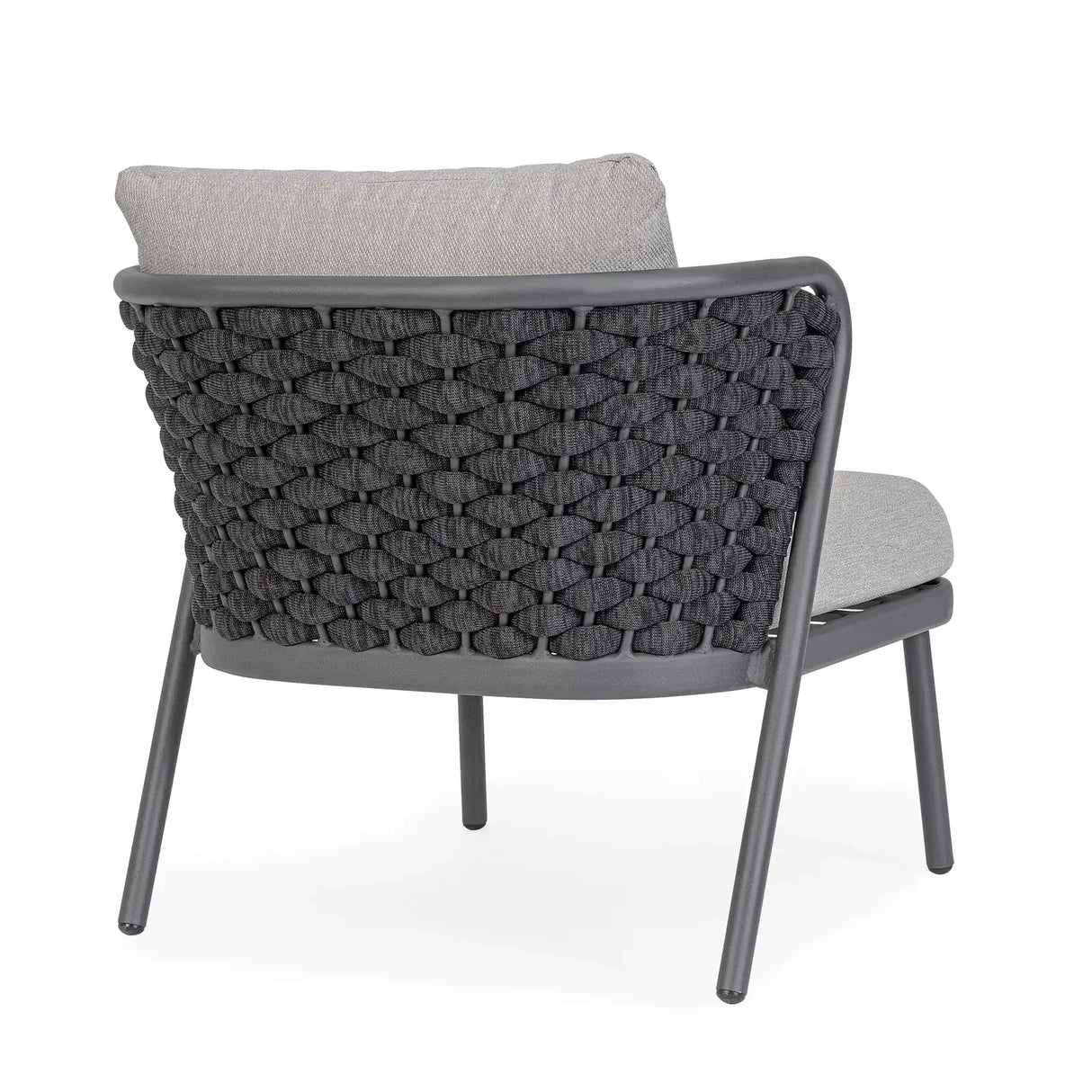 Gartenstuhl mit Kissen Harlow Anthrazit QS22/Graphit - ZEN ZONE Furniture