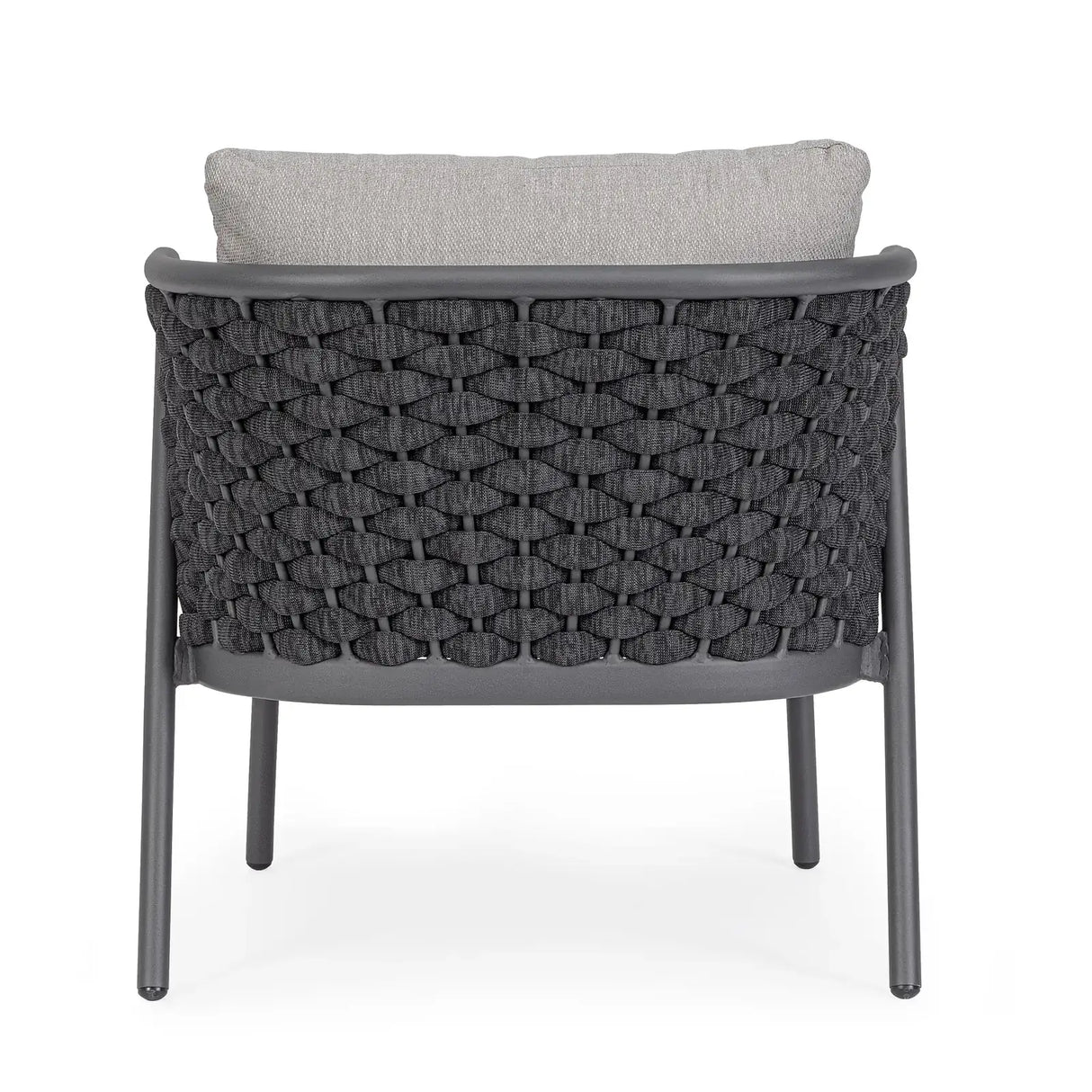 Gartenstuhl mit Kissen Harlow Anthrazit QS22/Graphit - ZEN ZONE Furniture