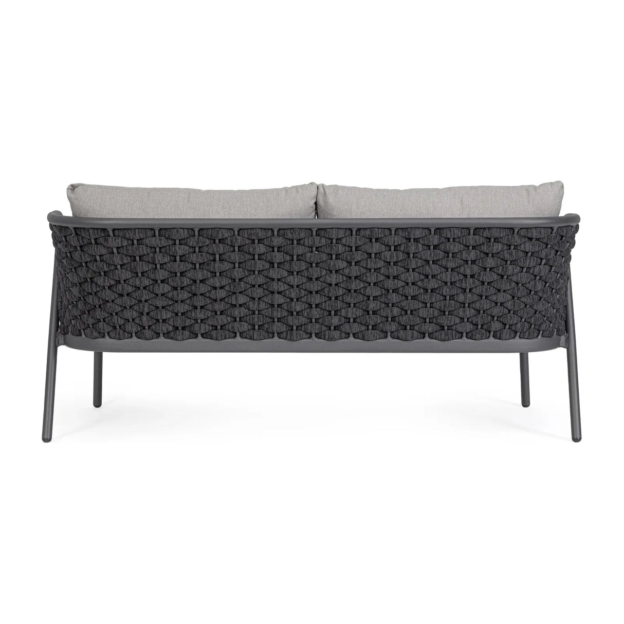 Harlow Sofa 2-Sitzer mit Kissen Graphit - ZEN ZONE Furniture
